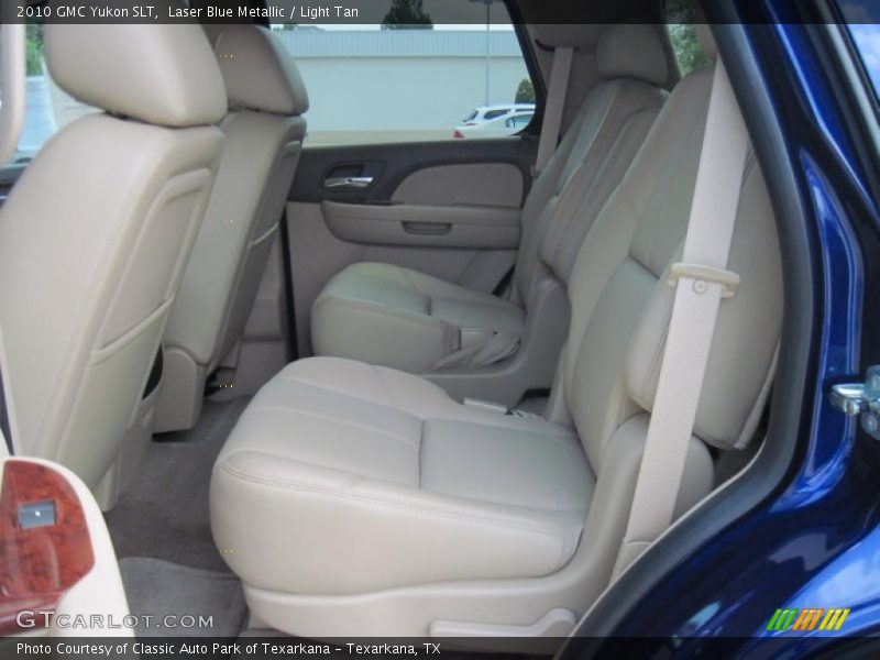 Laser Blue Metallic / Light Tan 2010 GMC Yukon SLT