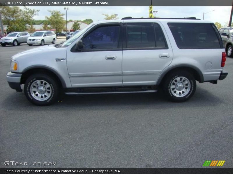 Silver Metallic / Medium Graphite 2001 Ford Expedition XLT