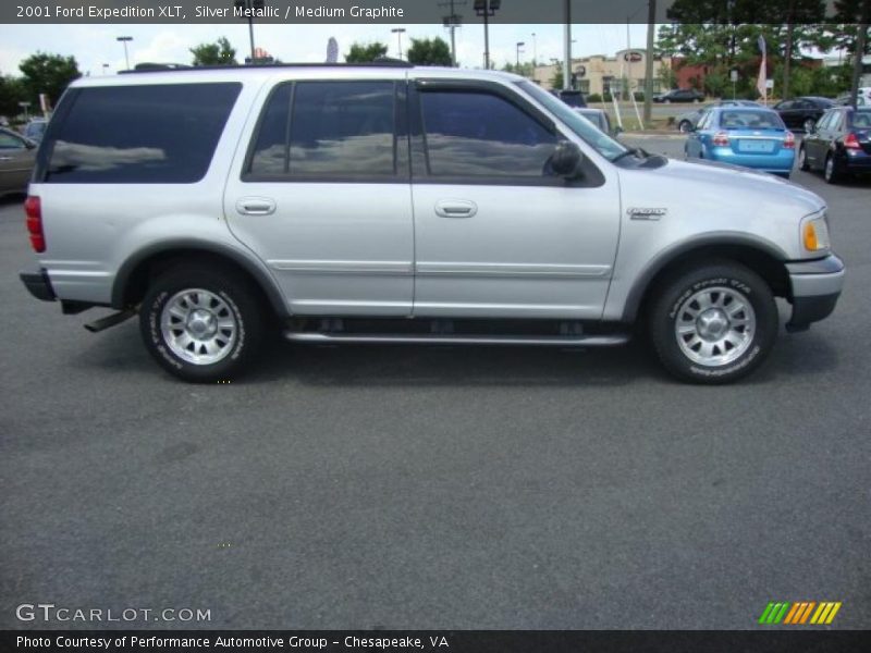 Silver Metallic / Medium Graphite 2001 Ford Expedition XLT