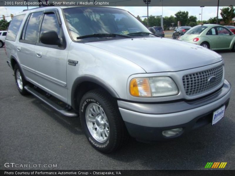 Silver Metallic / Medium Graphite 2001 Ford Expedition XLT