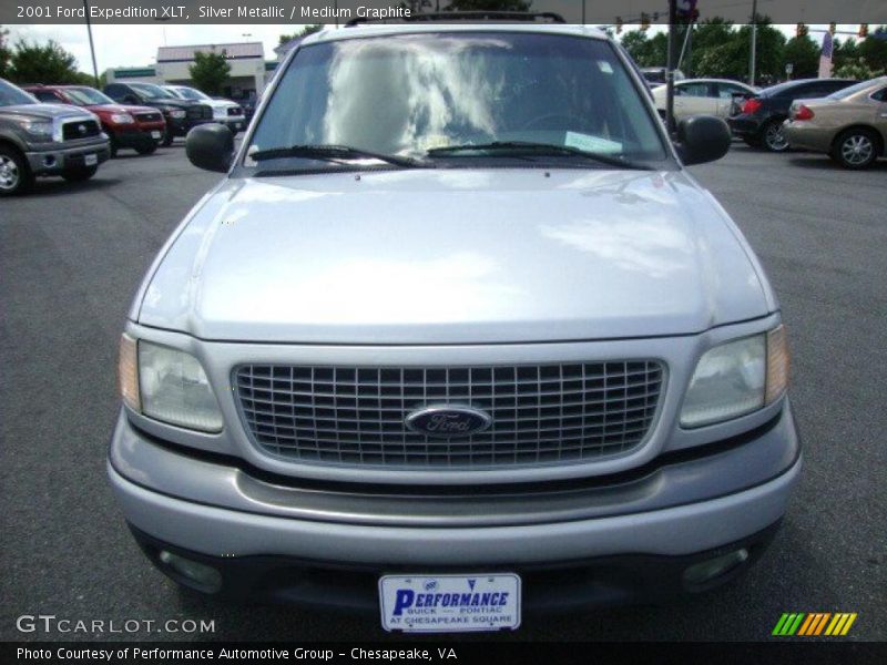 Silver Metallic / Medium Graphite 2001 Ford Expedition XLT