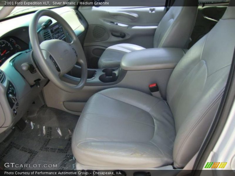 Silver Metallic / Medium Graphite 2001 Ford Expedition XLT