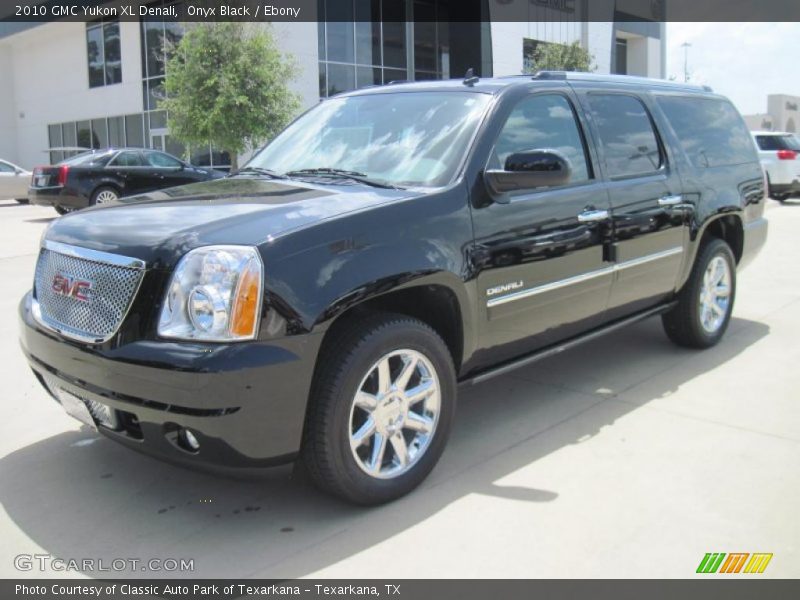 Onyx Black / Ebony 2010 GMC Yukon XL Denali