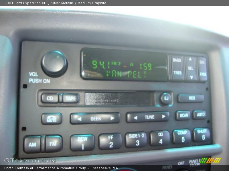 Silver Metallic / Medium Graphite 2001 Ford Expedition XLT