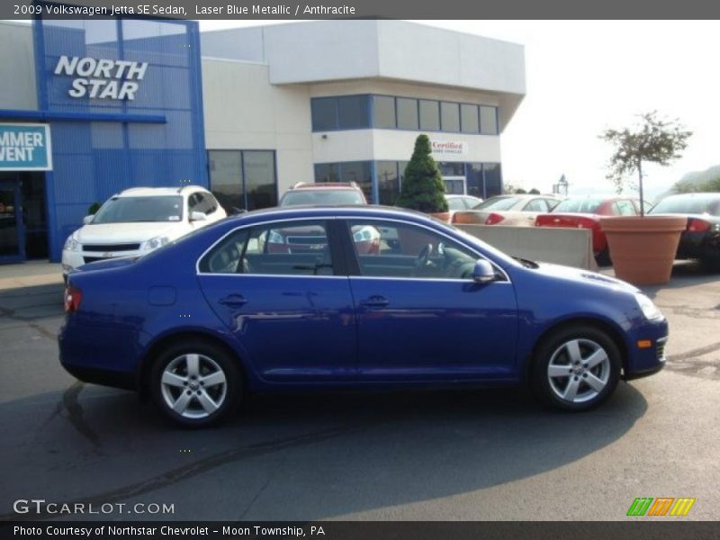 Laser Blue Metallic / Anthracite 2009 Volkswagen Jetta SE Sedan