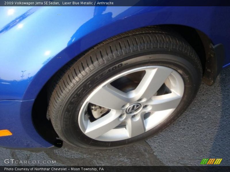 Laser Blue Metallic / Anthracite 2009 Volkswagen Jetta SE Sedan