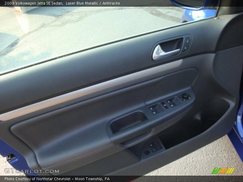 Laser Blue Metallic / Anthracite 2009 Volkswagen Jetta SE Sedan