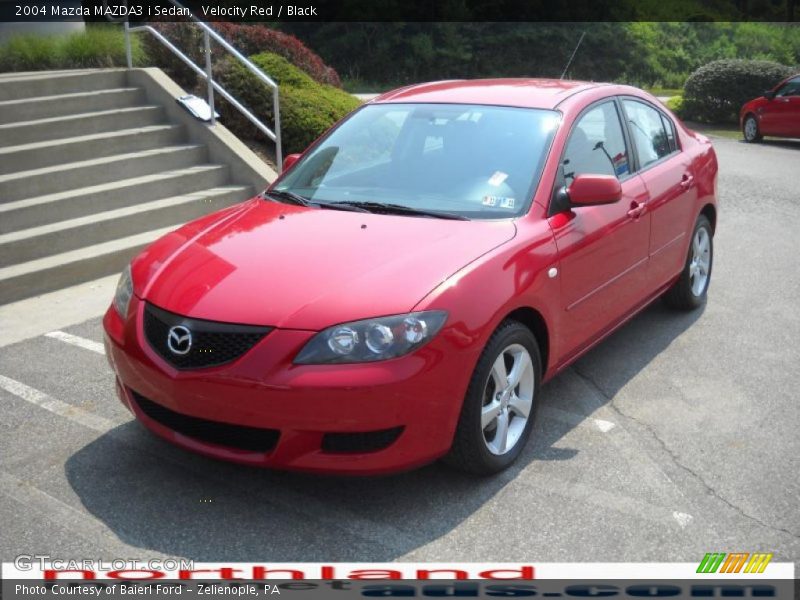 Velocity Red / Black 2004 Mazda MAZDA3 i Sedan
