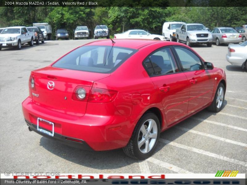 Velocity Red / Black 2004 Mazda MAZDA3 i Sedan