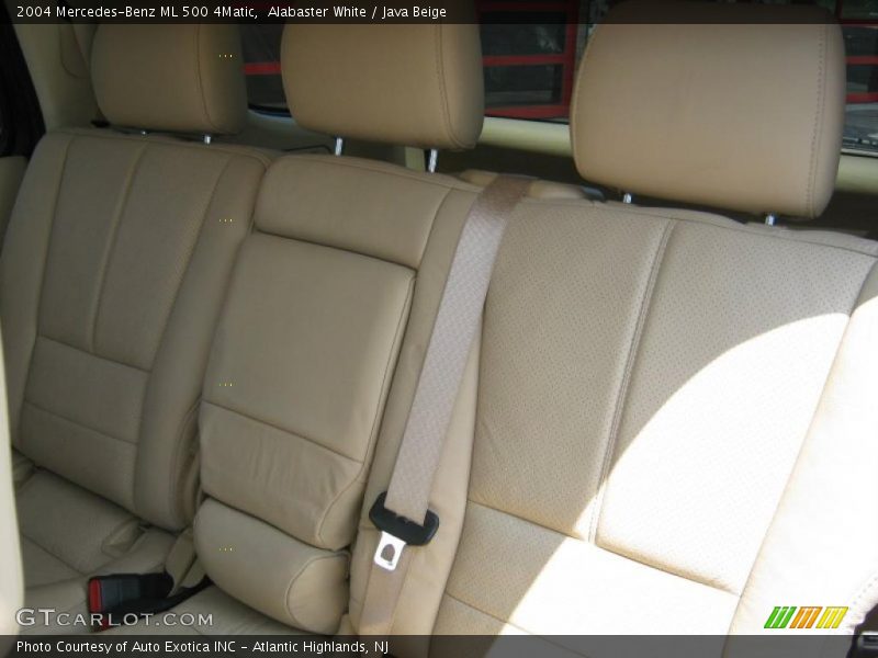 Alabaster White / Java Beige 2004 Mercedes-Benz ML 500 4Matic