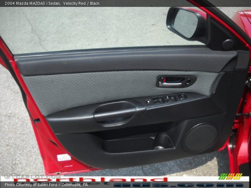 Velocity Red / Black 2004 Mazda MAZDA3 i Sedan