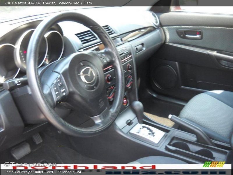 Velocity Red / Black 2004 Mazda MAZDA3 i Sedan