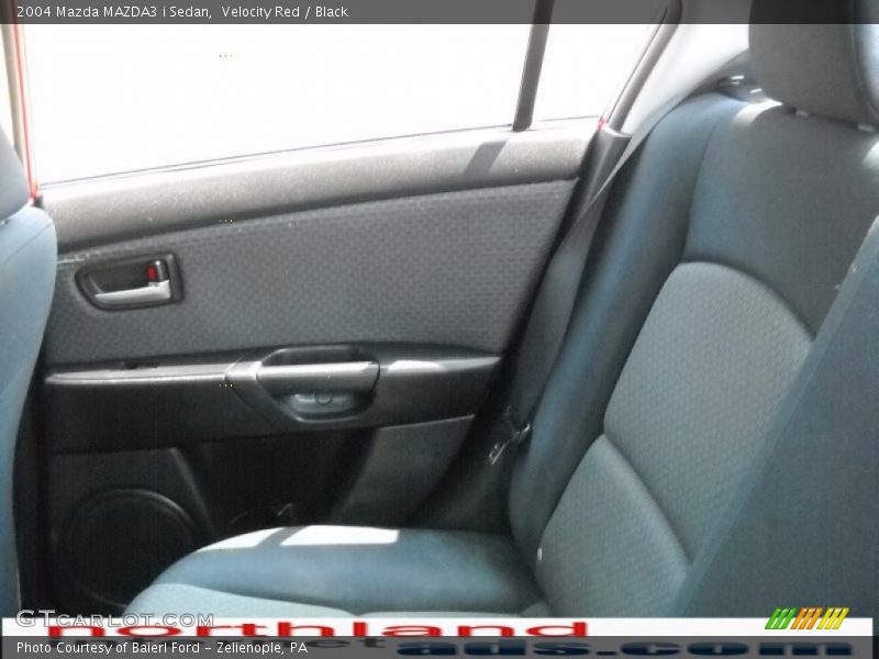 Velocity Red / Black 2004 Mazda MAZDA3 i Sedan