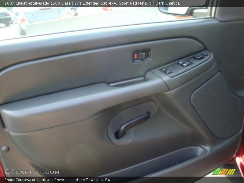 Sport Red Metallic / Dark Charcoal 2007 Chevrolet Silverado 1500 Classic Z71 Extended Cab 4x4