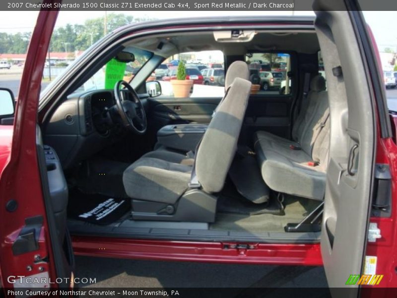 Sport Red Metallic / Dark Charcoal 2007 Chevrolet Silverado 1500 Classic Z71 Extended Cab 4x4