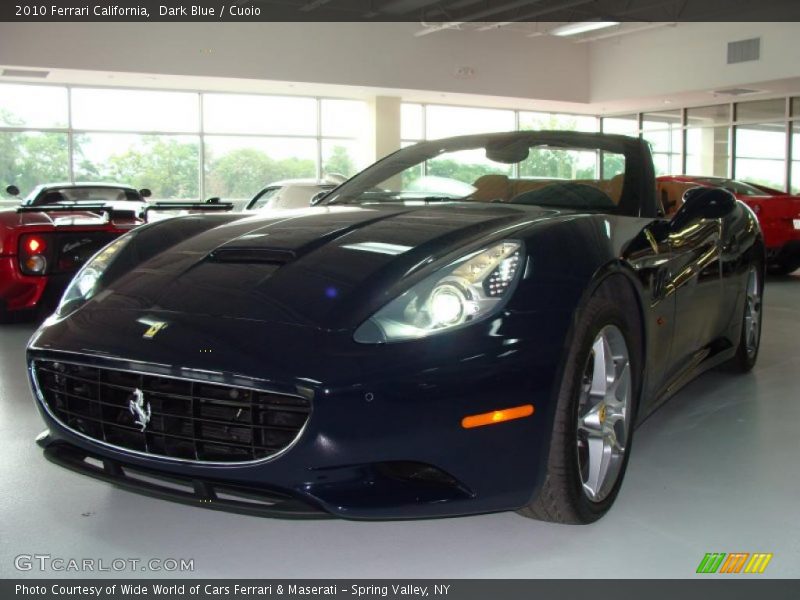 Dark Blue / Cuoio 2010 Ferrari California