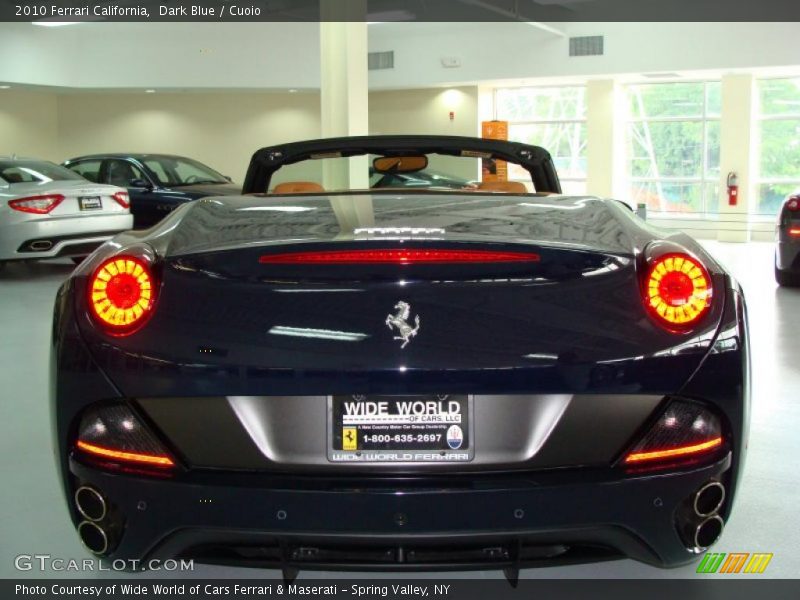 Dark Blue / Cuoio 2010 Ferrari California