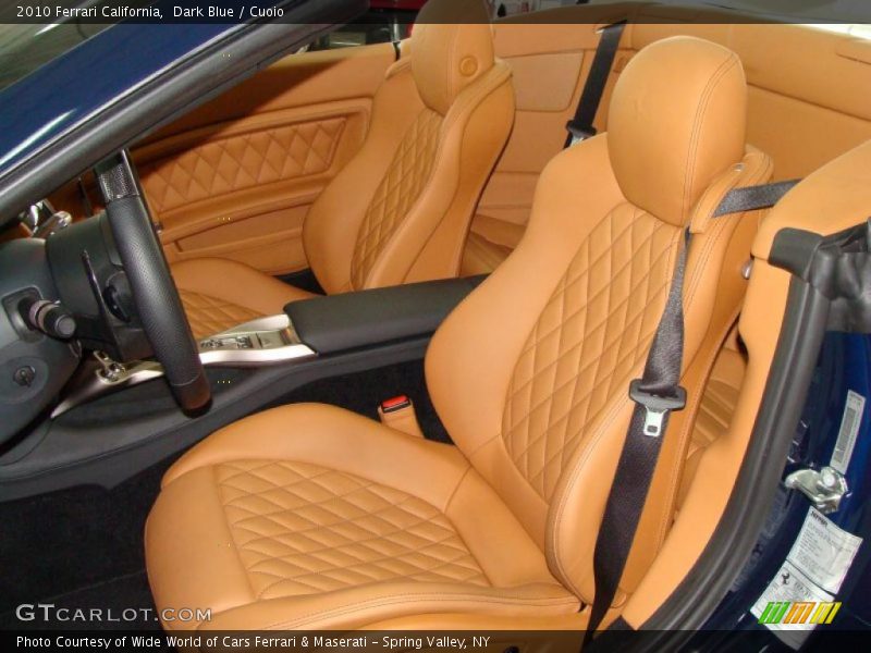  2010 California  Cuoio Interior