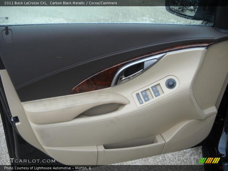 Carbon Black Metallic / Cocoa/Cashmere 2011 Buick LaCrosse CXL
