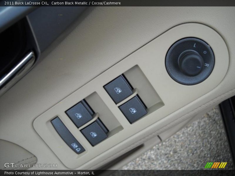 Carbon Black Metallic / Cocoa/Cashmere 2011 Buick LaCrosse CXL
