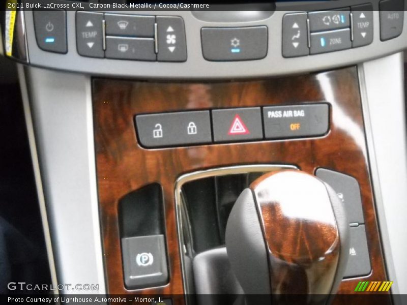 Carbon Black Metallic / Cocoa/Cashmere 2011 Buick LaCrosse CXL