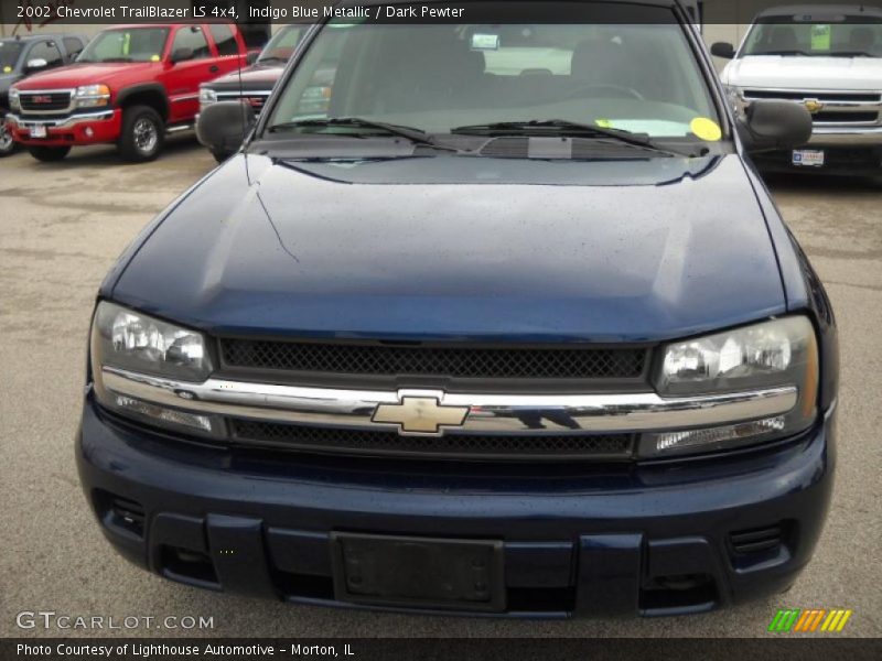 Indigo Blue Metallic / Dark Pewter 2002 Chevrolet TrailBlazer LS 4x4