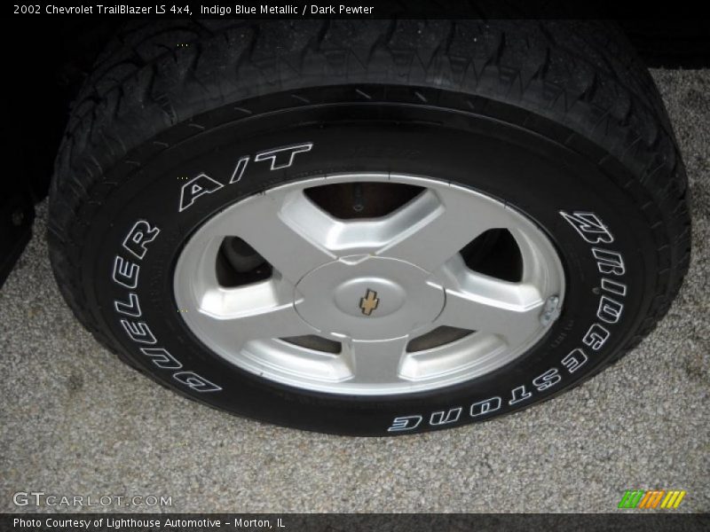 Indigo Blue Metallic / Dark Pewter 2002 Chevrolet TrailBlazer LS 4x4