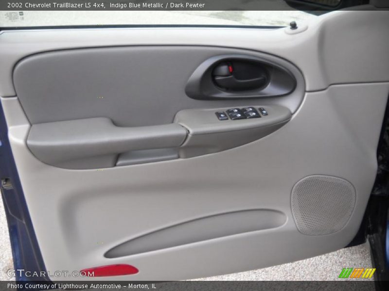 Indigo Blue Metallic / Dark Pewter 2002 Chevrolet TrailBlazer LS 4x4