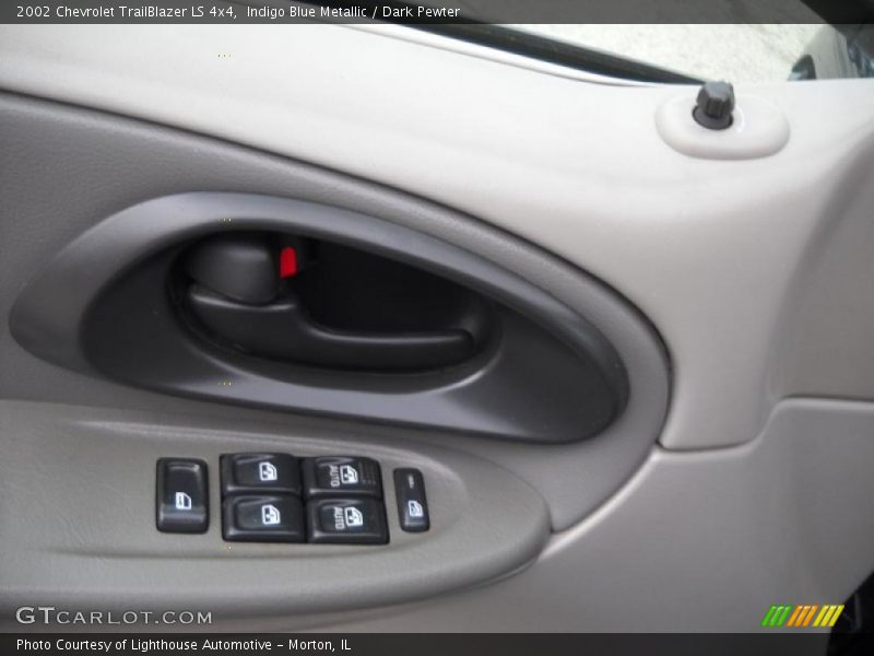 Indigo Blue Metallic / Dark Pewter 2002 Chevrolet TrailBlazer LS 4x4