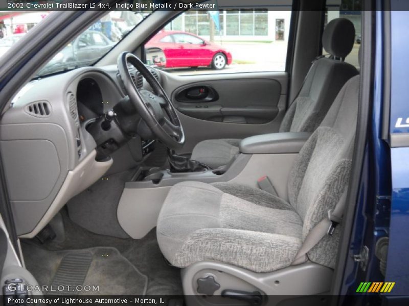 Indigo Blue Metallic / Dark Pewter 2002 Chevrolet TrailBlazer LS 4x4