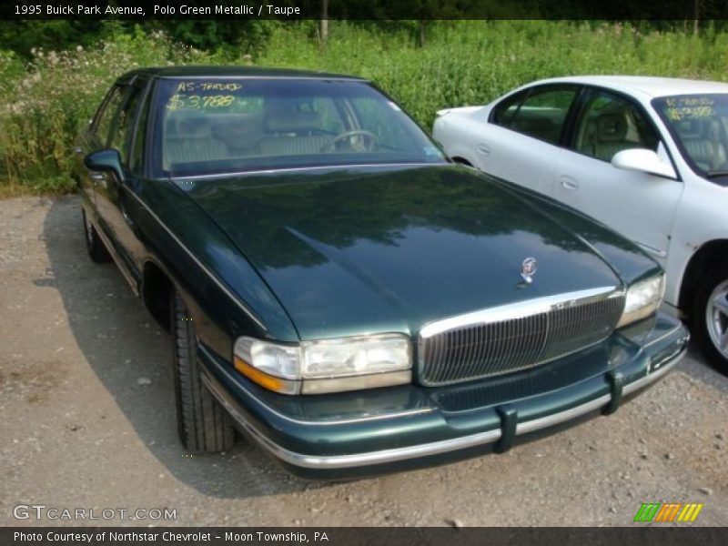 Polo Green Metallic / Taupe 1995 Buick Park Avenue