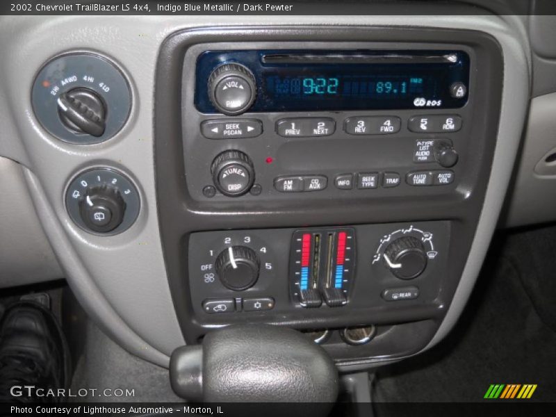Indigo Blue Metallic / Dark Pewter 2002 Chevrolet TrailBlazer LS 4x4