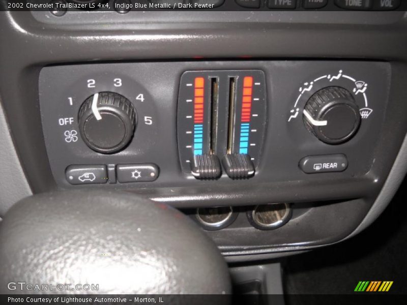 Indigo Blue Metallic / Dark Pewter 2002 Chevrolet TrailBlazer LS 4x4