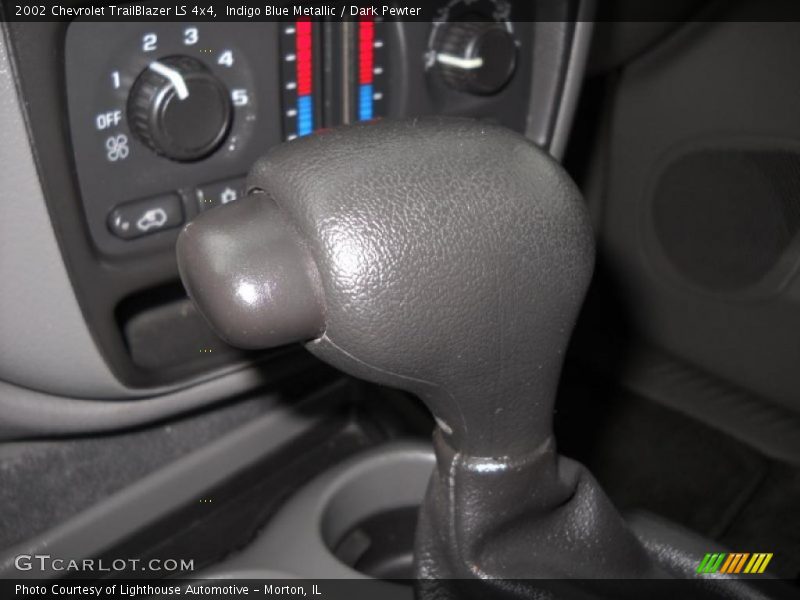 Indigo Blue Metallic / Dark Pewter 2002 Chevrolet TrailBlazer LS 4x4