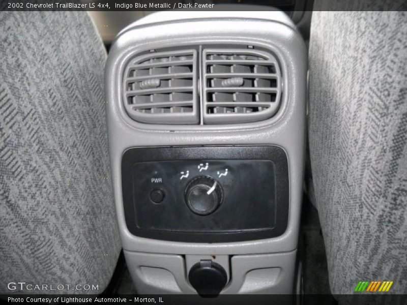 Indigo Blue Metallic / Dark Pewter 2002 Chevrolet TrailBlazer LS 4x4