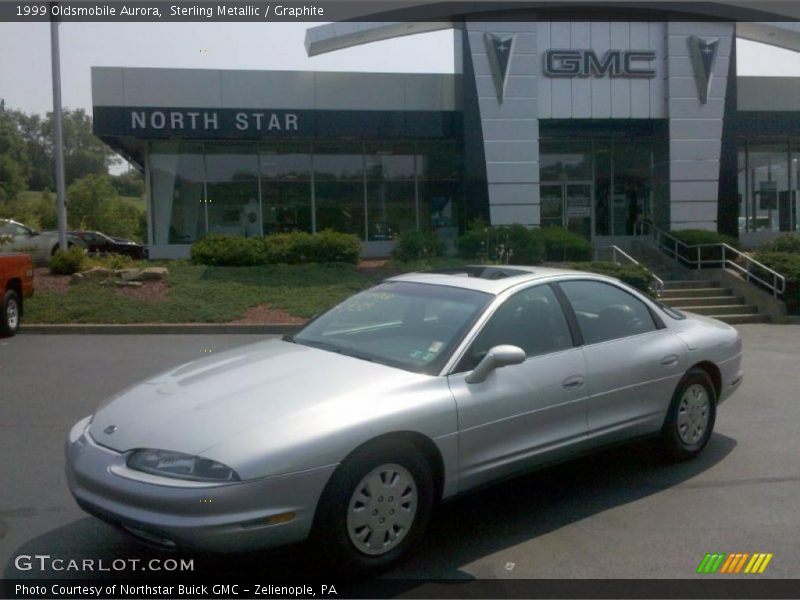 Sterling Metallic / Graphite 1999 Oldsmobile Aurora