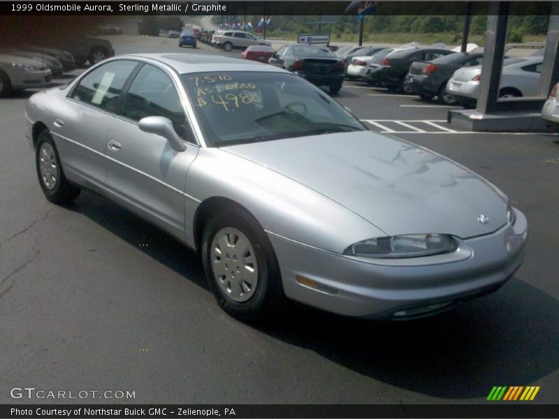 Sterling Metallic / Graphite 1999 Oldsmobile Aurora