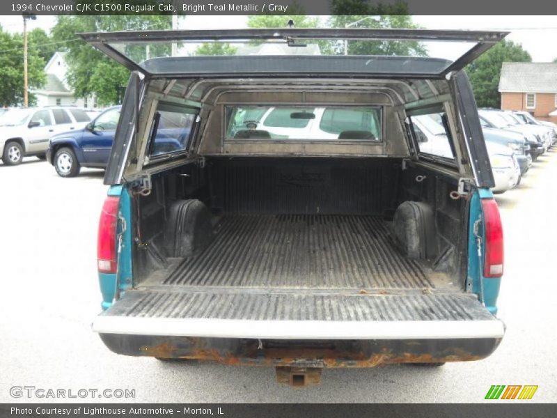 Bright Teal Metallic / Gray 1994 Chevrolet C/K C1500 Regular Cab