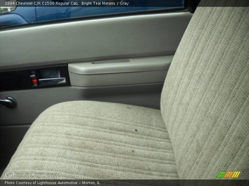 Bright Teal Metallic / Gray 1994 Chevrolet C/K C1500 Regular Cab
