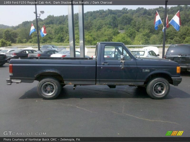  1989 F150 Regular Cab 4x4 Dark Shadow Blue Metallic