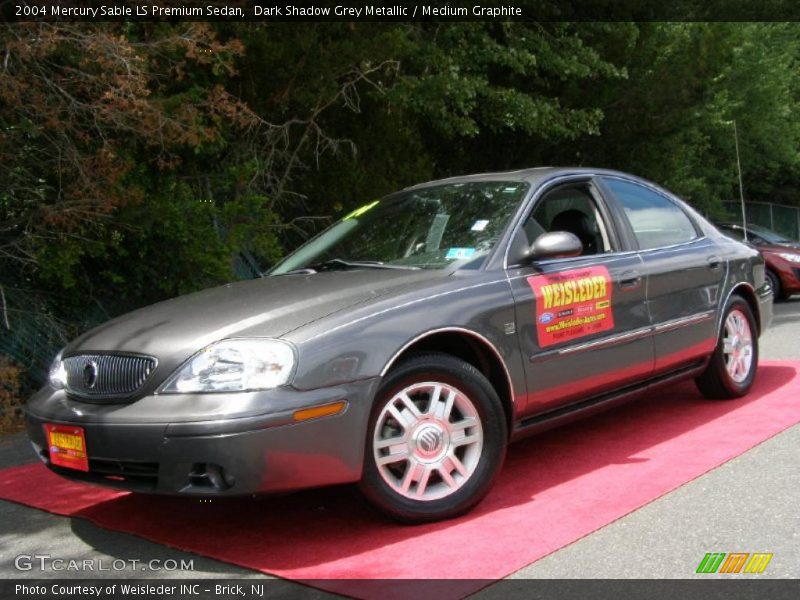 Dark Shadow Grey Metallic / Medium Graphite 2004 Mercury Sable LS Premium Sedan