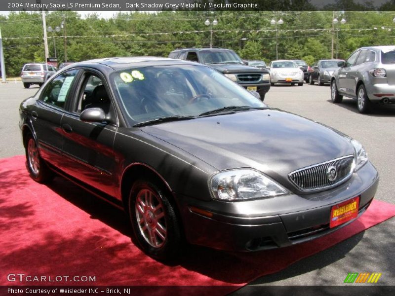 Dark Shadow Grey Metallic / Medium Graphite 2004 Mercury Sable LS Premium Sedan
