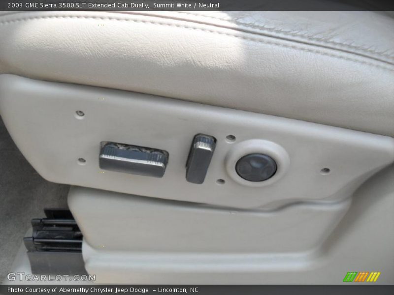 Summit White / Neutral 2003 GMC Sierra 3500 SLT Extended Cab Dually