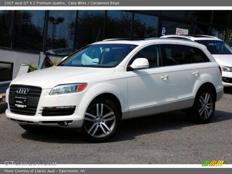 Calla White / Cardamom Beige 2007 Audi Q7 4.2 Premium quattro