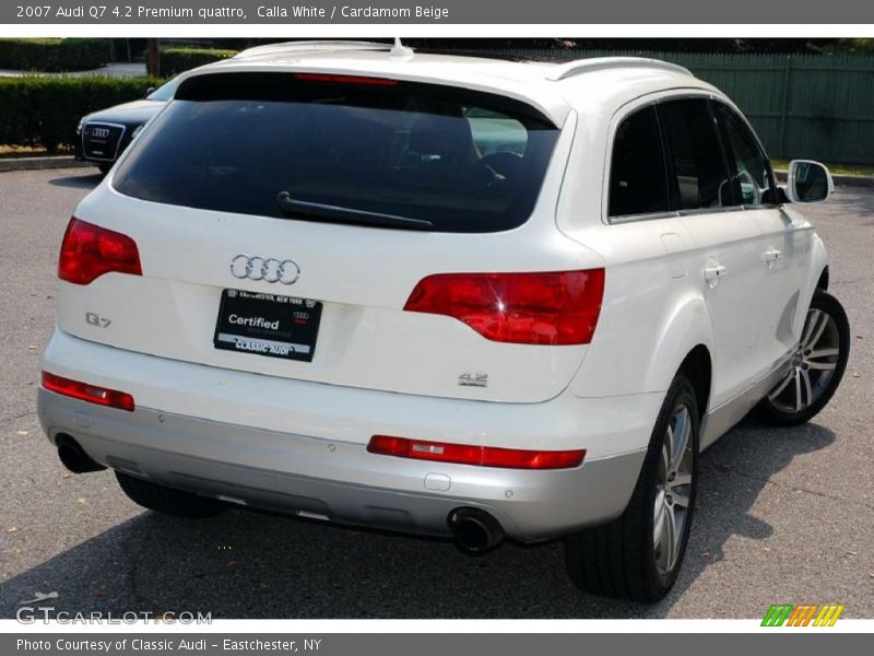 Calla White / Cardamom Beige 2007 Audi Q7 4.2 Premium quattro