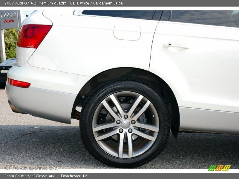 Calla White / Cardamom Beige 2007 Audi Q7 4.2 Premium quattro