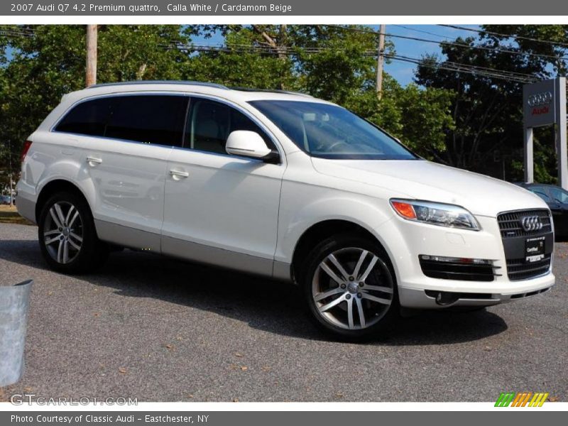 Calla White / Cardamom Beige 2007 Audi Q7 4.2 Premium quattro