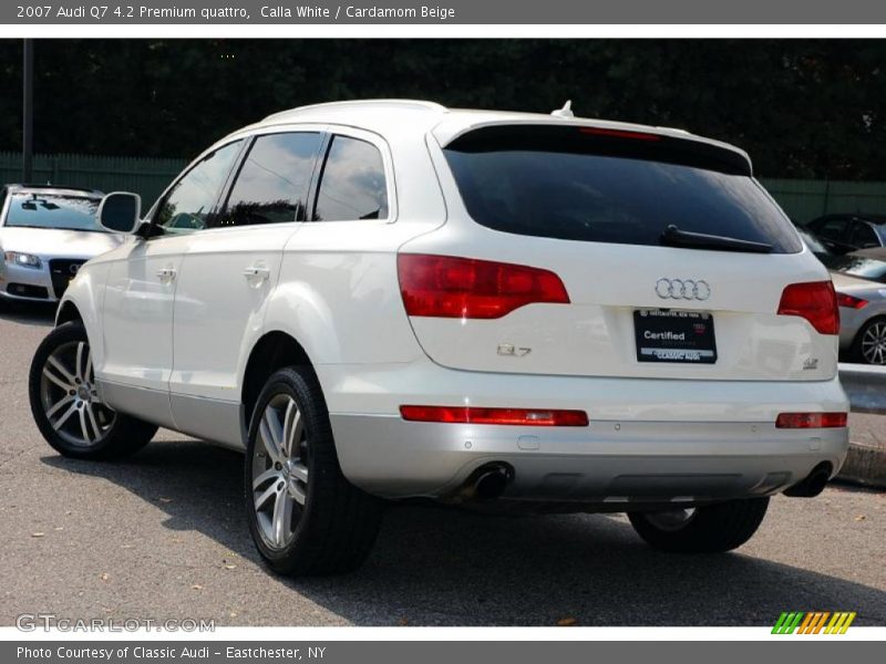 Calla White / Cardamom Beige 2007 Audi Q7 4.2 Premium quattro