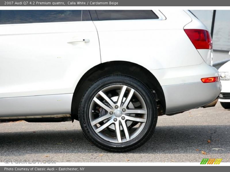 Calla White / Cardamom Beige 2007 Audi Q7 4.2 Premium quattro
