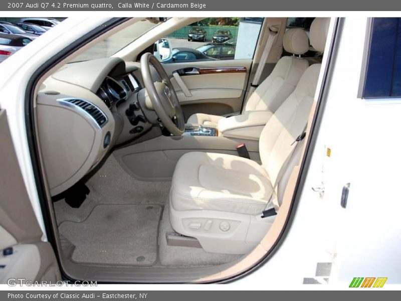 Calla White / Cardamom Beige 2007 Audi Q7 4.2 Premium quattro